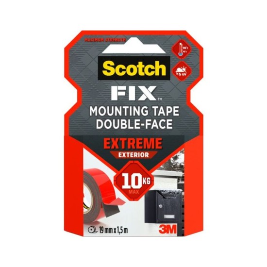Двойнолепяща монтажна лента 3M Scotch FIX EXTREME 19 мм / 1,5 м