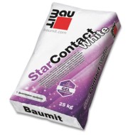 Лепило-шпакловка за топлоизолация BAUMIT СтарКонтакт бял ГЕЛ 25кг