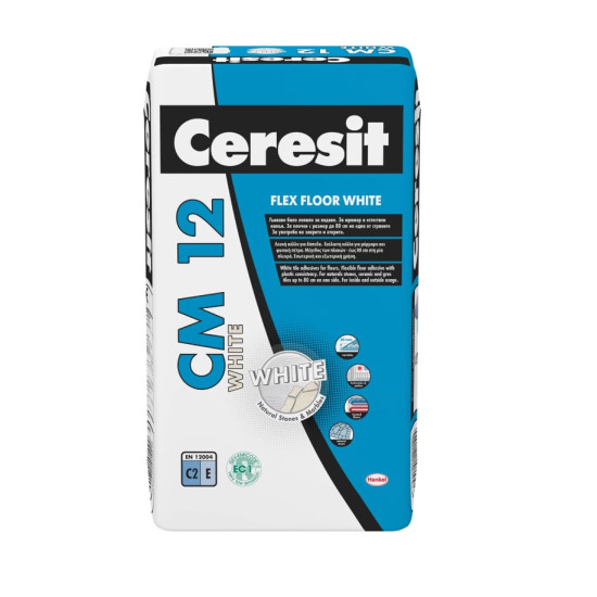 Еластично бяло лепило CERESIT CM 12