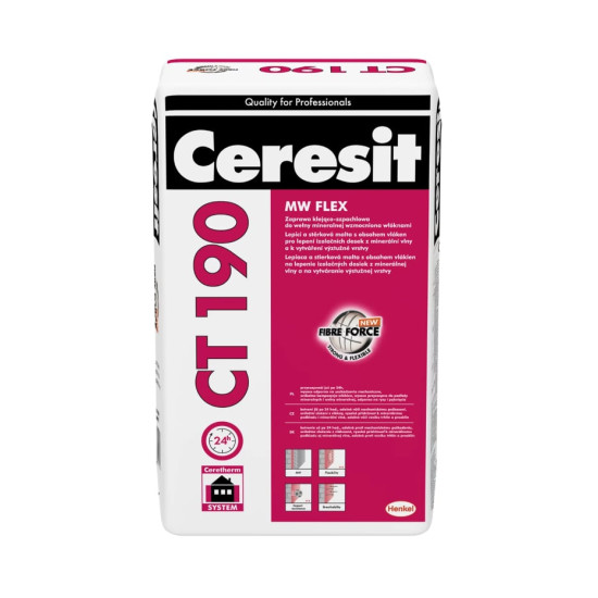 Лепило-шпакловка за топлоизолация CERESIT CT 190