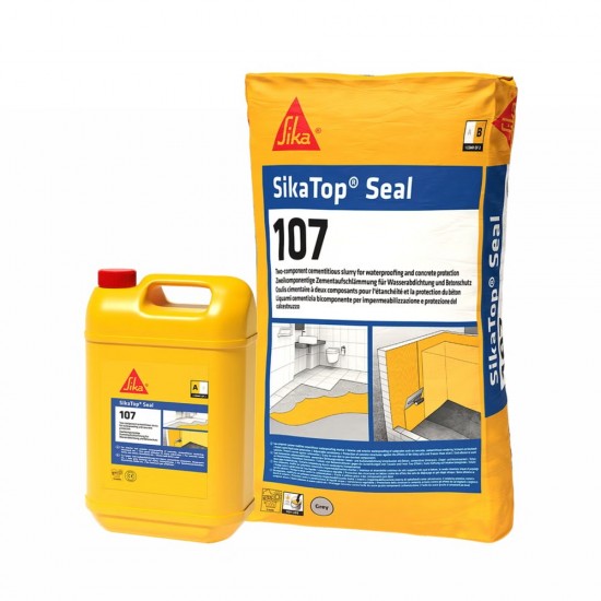 Двукомпонентна хидроизолационна смес SikaTop Seal 107 25кг