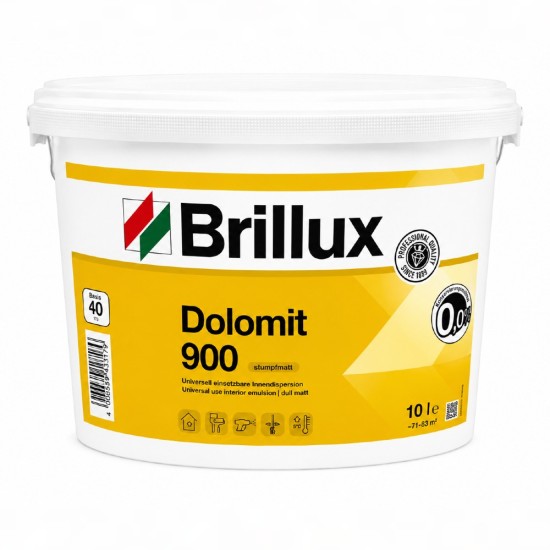 Универсална матова боя Brillux DOLOMIT ELF 900 - 10л