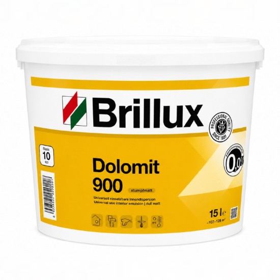 Универсална матова боя Brillux DOLOMIT ELF 900 - 15л