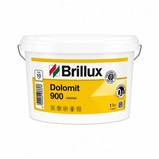 Универсална матова боя Brillux DOLOMIT ELF 900 - 1л
