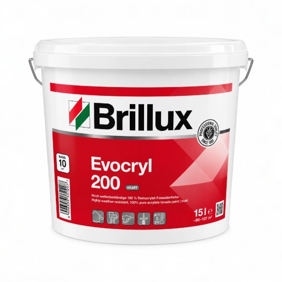 Фасадна боя Brillux Evocryl 200 - 15л