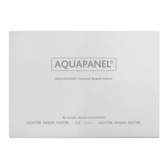 Циментова плоскост KNAUF AQUAPANEL INDOOR 12.5/1200/2000мм