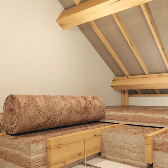 Стъклена вата KNAUF INSULATION NATUROLL PLUS 50 мм
