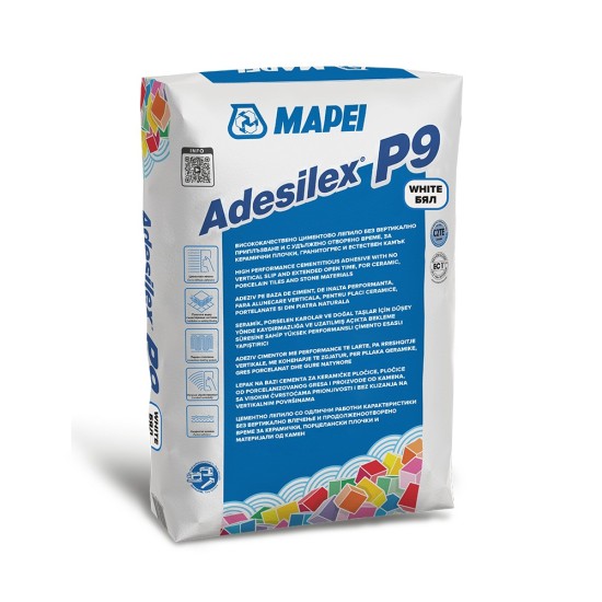 Флексово лепило за плочки MAPEI ADESILEX P9 – 25кг