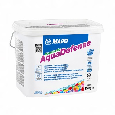 Течна хидроизолация MAPEI MAPELASTIC AQUADEFENSE - 15кг