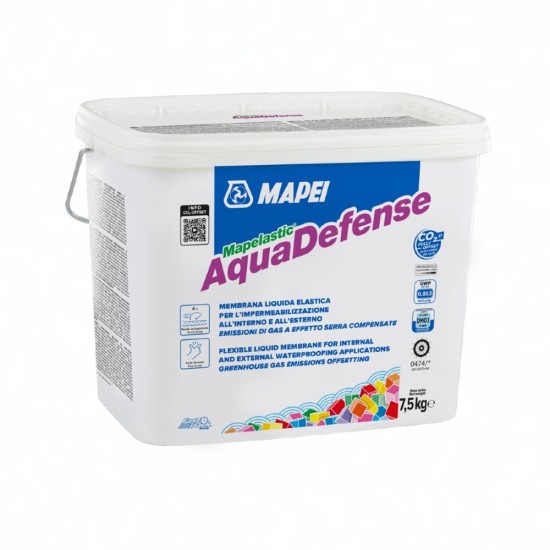 Течна хидроизолация MAPEI MAPELASTIC AQUADEFENSE - 7.5кг